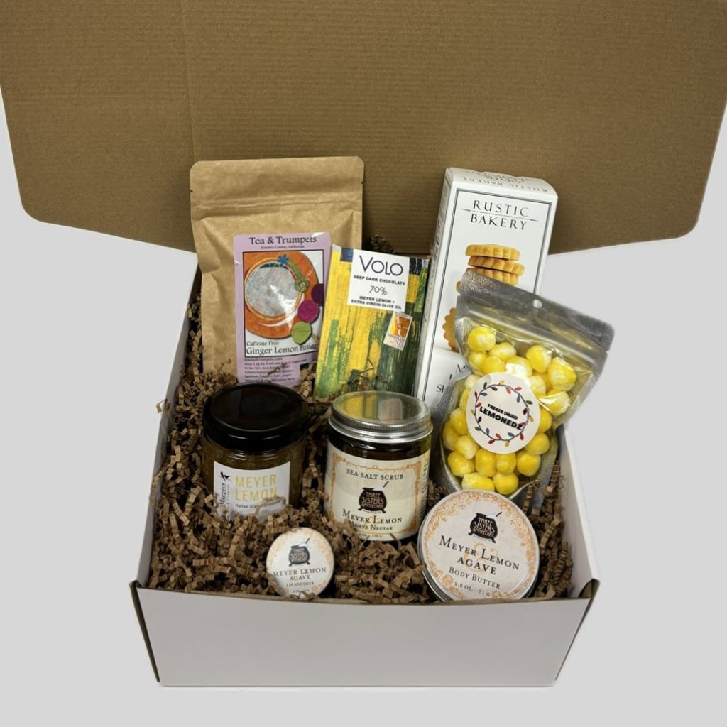 Lemon Lovers Pamper, Snack and Relax Box